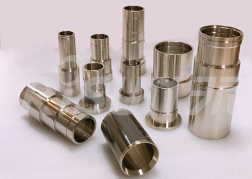 machining sleeve and shaft for chemical pump