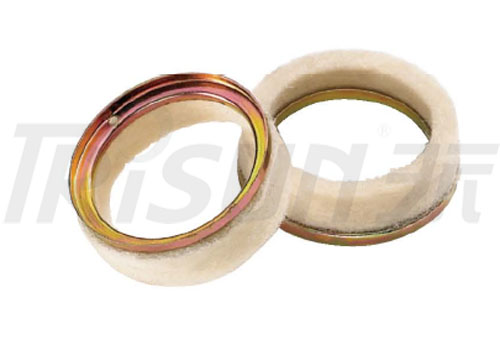 Felt Wiper Ring With Rwtainer