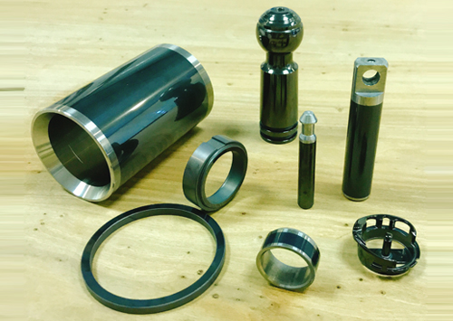 Axle sleeve  coating Cr2O3