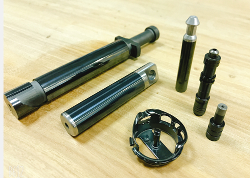 Axle sleeve  coating Cr2O3